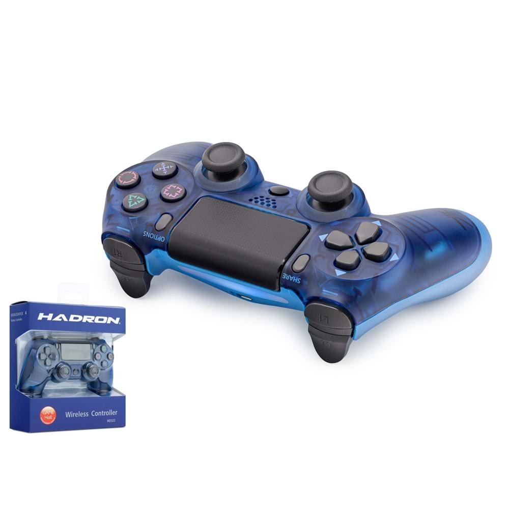 HADRON HD323F PS4 GAMEPAD TRANSPARENT MAVİ