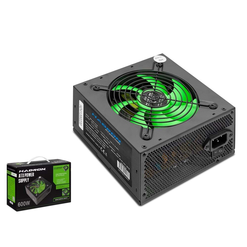 Hadron Hd413 Power Supply 600W Kutulu Siyah