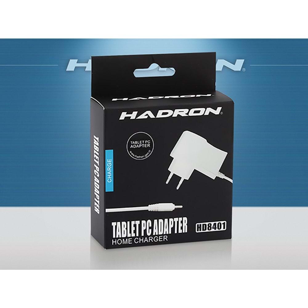 Hadron Hd8401 Tablet Adaptörü 5V 2A 2.5*0.8 Beyaz