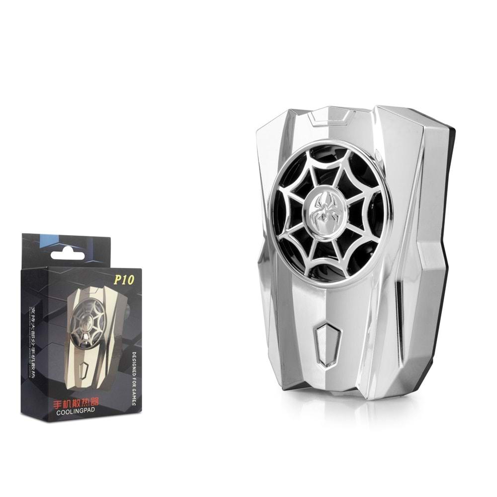 Hadron Hdx4387 P10 Telefon Soğutucu Fan Radyatör + Batarya Silver