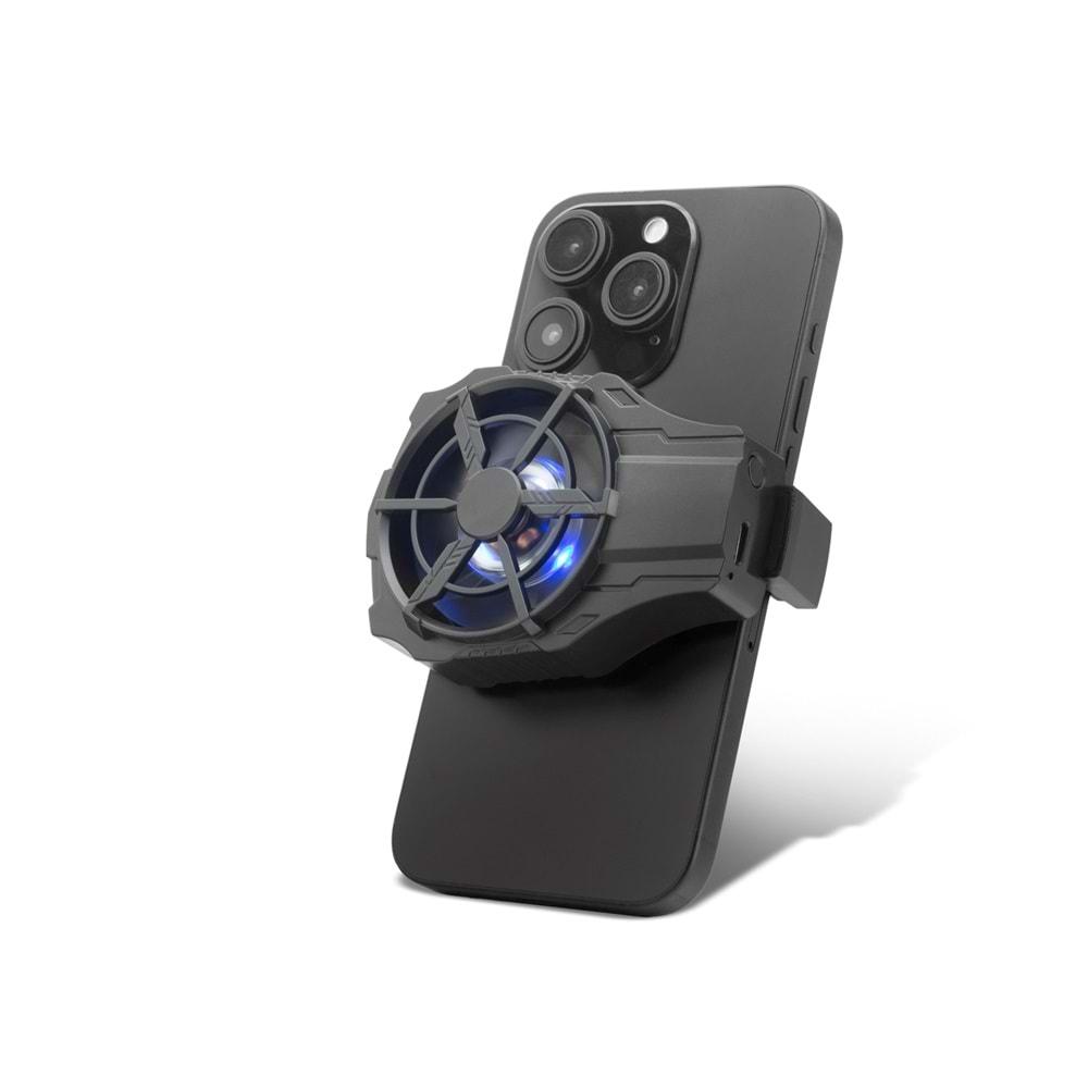 Hadron Hdx4388 Al08 Telefon Soğutucu Fan Radyatör + Batarya Siyah