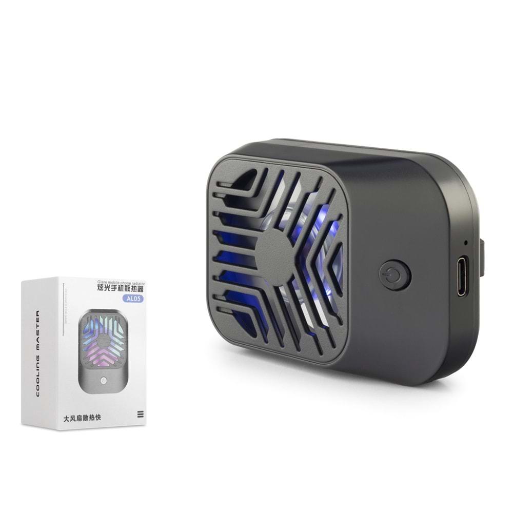 Hadron Hdx4389 Al05 Telefon Soğutucu Fan Radyatör + Batarya Siyah