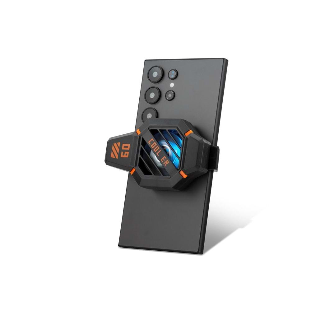 Hadron Hdx4392 Dy09 Telefon Soğutucu Fan Radyatör + Batarya Siyah