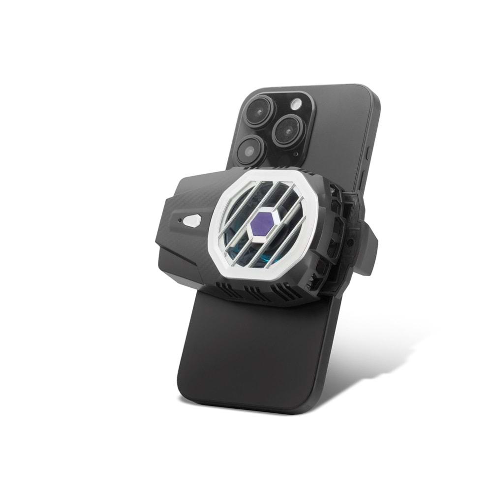 Hadron Hdx4393 X91 Telefon Soğutucu Fan Radyatör + Batarya Siyah