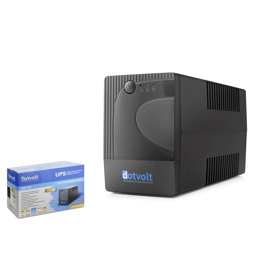 Dotvolt Ln650 Line Interective Ups Kesintisiz Güç Kaynağı 650Va