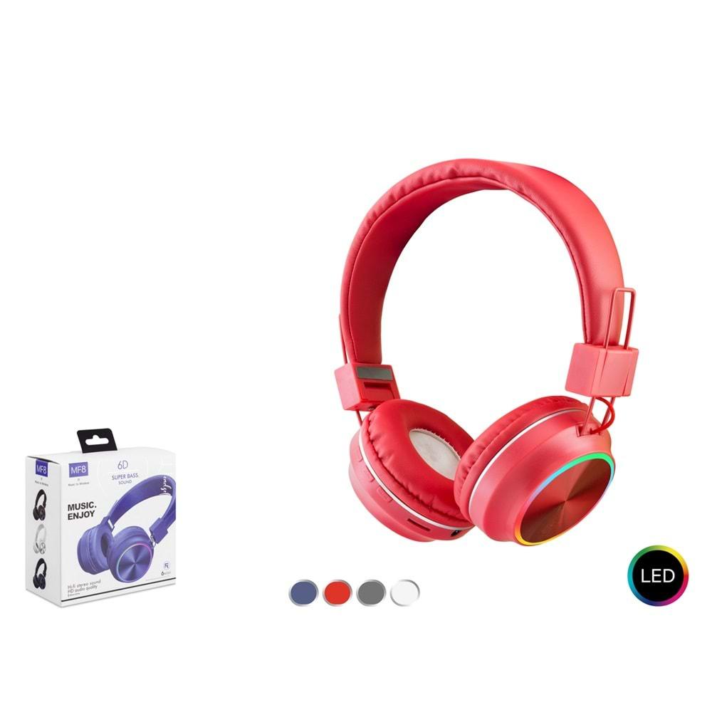 Hadron Mf8 Bluetooth Kulaklık Led