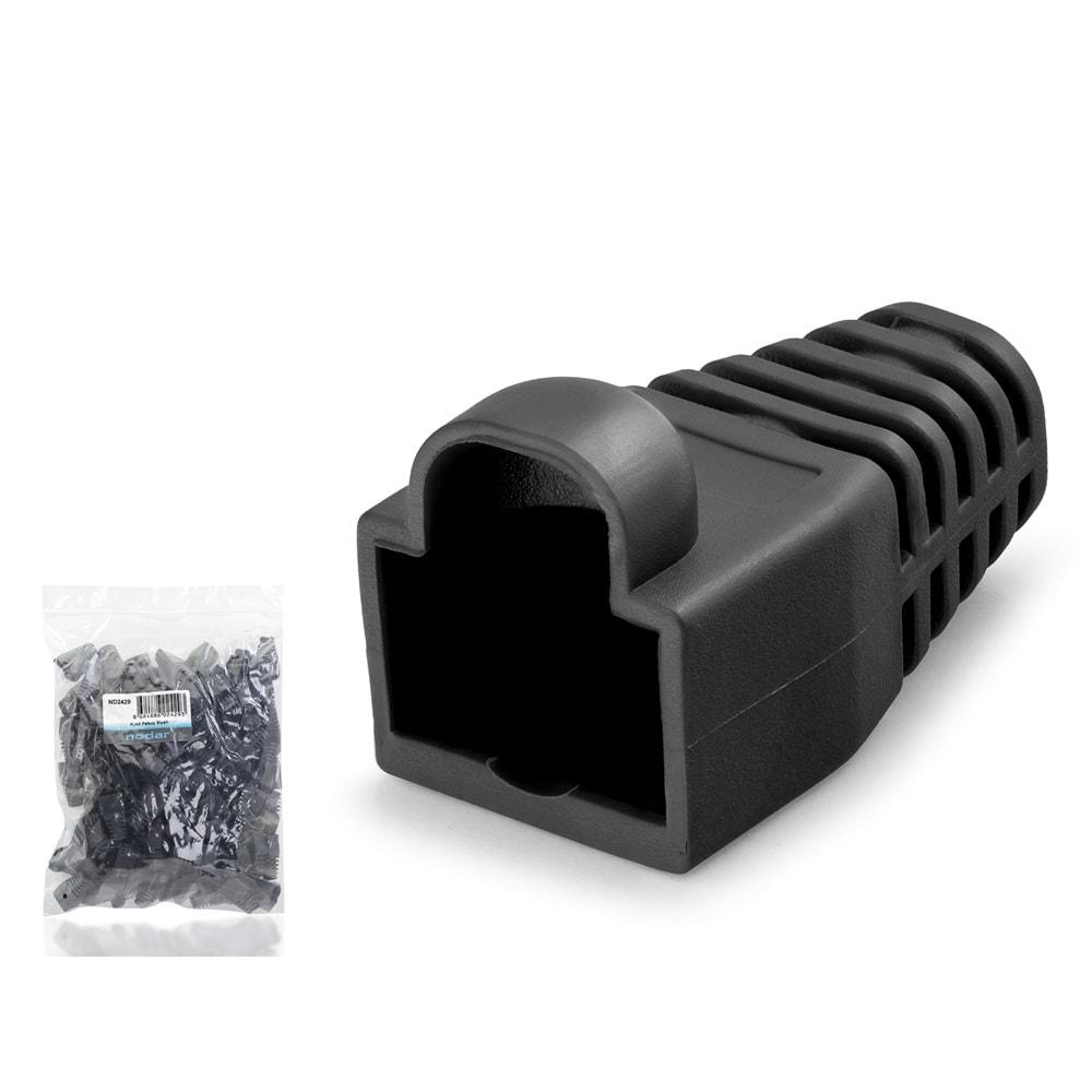 Nodar Nd2429 Rj45 Konnektör Papuç 100Lü Paket Siyah