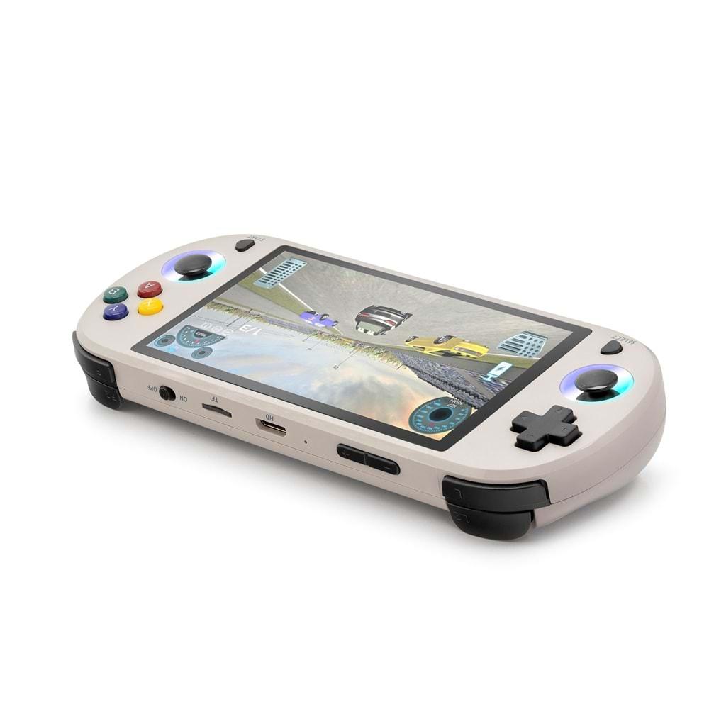 Nodar Nd757 M22 Pro Retro El Konsolu – 5'' Ekran, Çift Çekirdek, 128GB, RGB Işıklı Gamepad