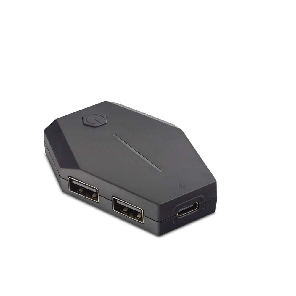 Nodar Nd762 Pubg Mobile Klavye Mouse Konsol Dönüştürücü Siyah