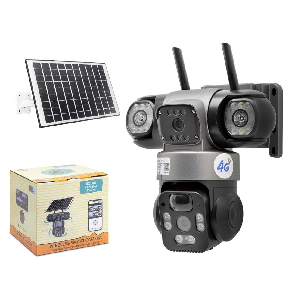 Venas Vn-113S4g Speed Dome Kamera Ip 4G Kamera 2*3Mp V380