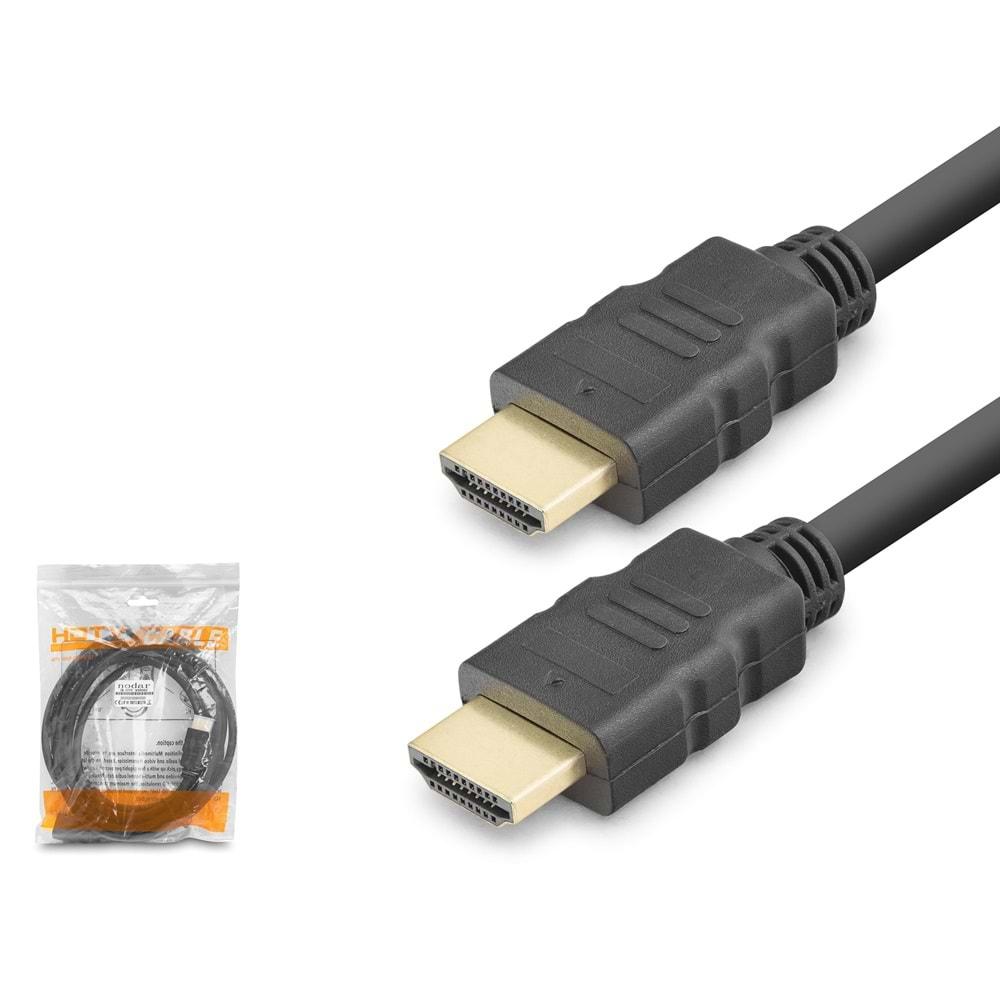 Nodar Xy6002 Hdmi Kablo Od7.0 14+1 Pvc 3M Siyah