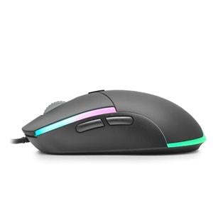 Hadron G380 Kablolu Oyuncu Mouse Rgb 3600Dpi Siyah