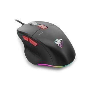 Hadron G390 Kablosuz Oyuncu Mouse Type-C Port Şarjlı + Led gösterim Rgb 1600Dpi Sessiz Siyah