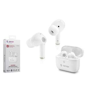 Genax Gnx138 Bluetooth Kulaklık Marınba Enc Beyaz