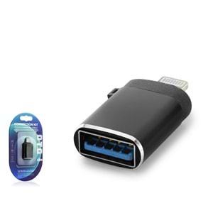 Hadron Hdx1056 Lightning To Usb3.0 F Çevirici Siyah