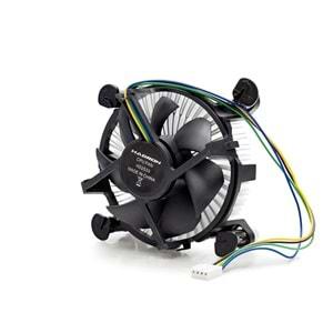 Hadron Hdx1515 Cpu Fan Universal 775 12Cm Siyah
