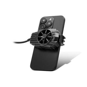 Hadron Hdx4603 Telefon Soğutucu Fan Led Klips Led Siyah