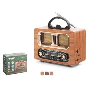 Nns Ns6635Bt Bluetooth Nostalji Speaker 200*104*152mm