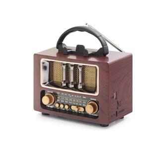 Nns Ns6638Bt Bluetooth Nostalji Speaker 167*95*138mm