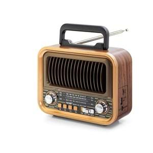 Nns Ns7110Bt Bluetooth Nostalji Speaker 200*102*145Mm