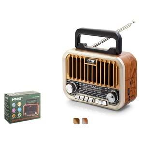 Nns Ns7115Bt Bluetooth Nostalji Speaker 165*69*119mm