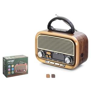 Nns Ns7773Bt Bluetooth Nostalji Speaker 200*102*145Mm