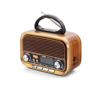 Nns Ns7773Bt Bluetooth Nostalji Speaker 200*102*145Mm