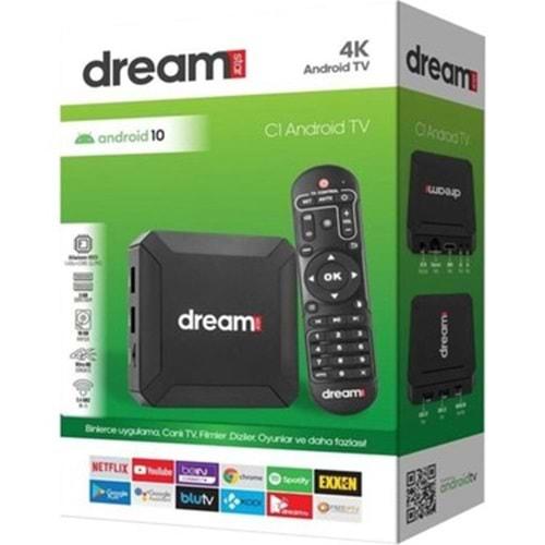 DREAMSTAR C1 PRO 4K ANDROID TV 2 GB RAM 16 GB HAFIZA