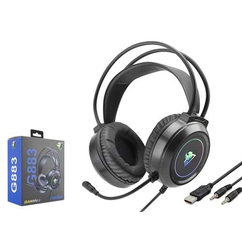 Hadron G883 Oyuncu Kulaklığı 2*3.5Mm + Usb Siyah