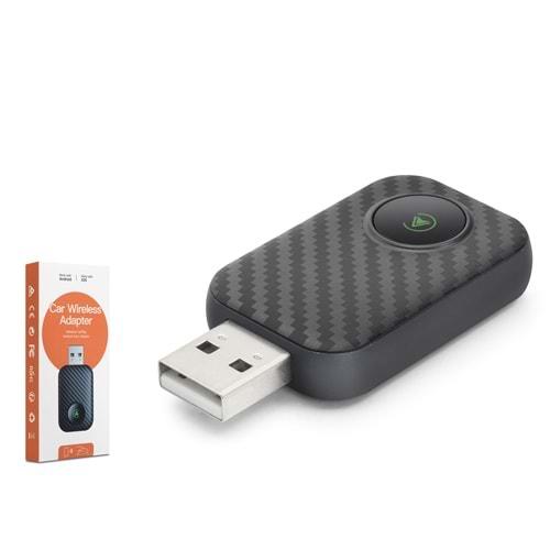 Hadron HDX1394 Kablosuz CarPlay & Android Auto Adaptörü – Bluetooth 5.0, 5G WiFi