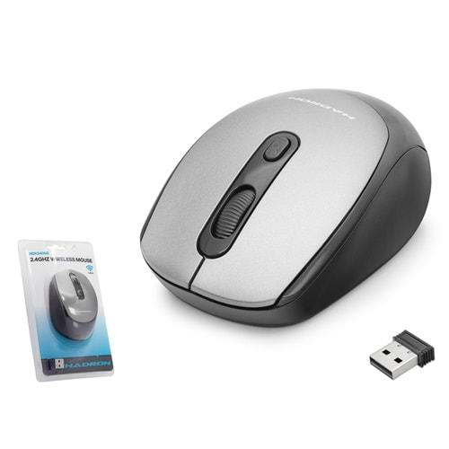 Hadron Hdx3406g Wireless Mouse 800/1600Dpi Gri