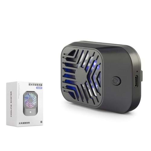 Hadron Hdx4389 Al05 Telefon Soğutucu Fan Radyatör + Batarya Siyah