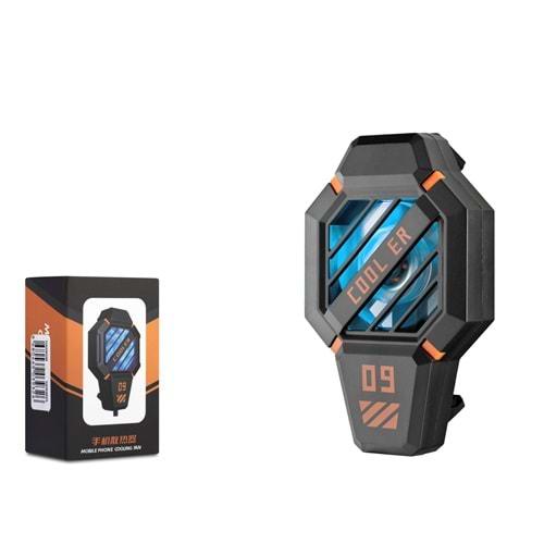 Hadron Hdx4392 Dy09 Telefon Soğutucu Fan Radyatör + Batarya Siyah