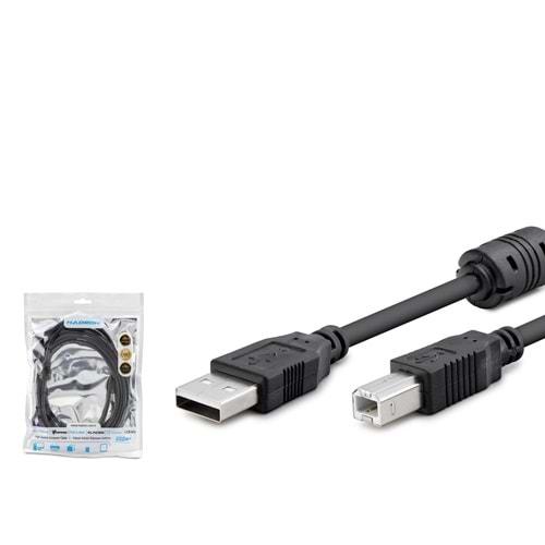 HADRON HDX7506(4741) KABLO PRINTER TO USB 3MT SİYAH