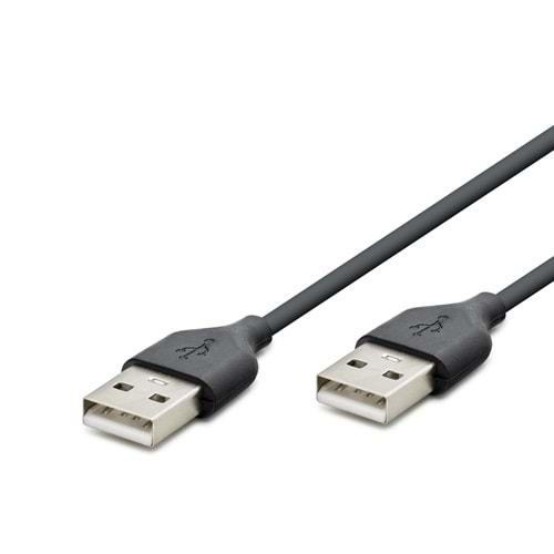 HADRON HDX7550 KABLO USB TO USB 30CM SİYAH
