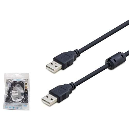 HADRON HN4346B KABLO USB TO USB 3MT SİYAH