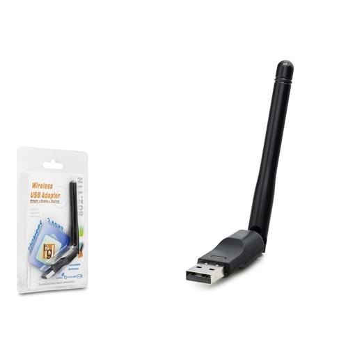 PIX-LINK LV-UW07 WIRELESS ADAPTÖR TEK ANTEN 300MBPS SİYAH