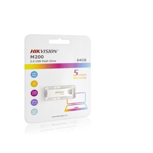 Hikvision M200-64Gb Flash Bellek 64Gb Usb2.0 Usb Metal