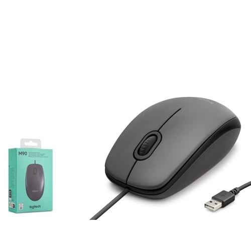 LOGITECH M90 MOUSE KABLOLU USB OPTİK