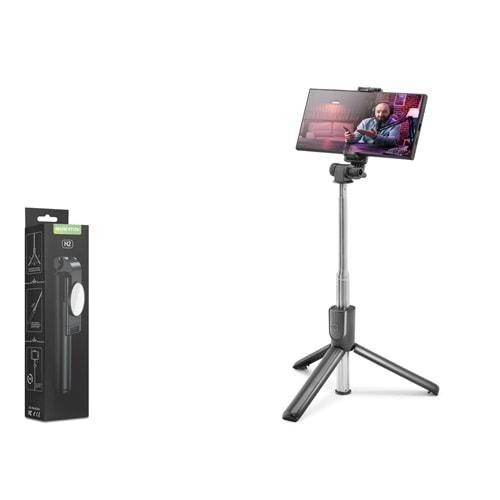 Nodar Nd1041 Tripod Selfie Çubuğu - 100cm, Bluetooth 5.0, Uzaktan Kumandalı