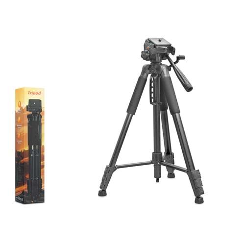 Nodar Nd1043 Tripod - 206cm, Metal + ABS, 4 Bölmeli, Profesyonel Kullanım