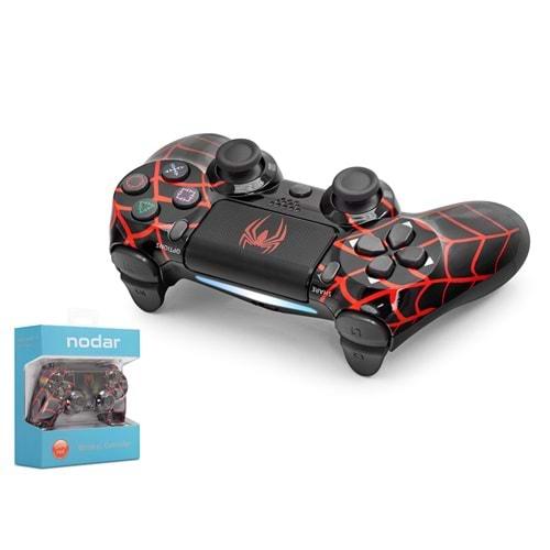 Nodar Nd400u Ps4 Gamepad Örümcek Ağ Kırmızı Siyah