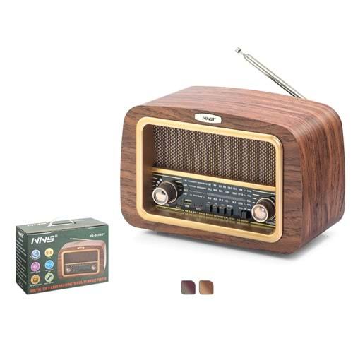 Nns Ns6655Bt Bluetooth Nostalji Speaker 285*133*189mm