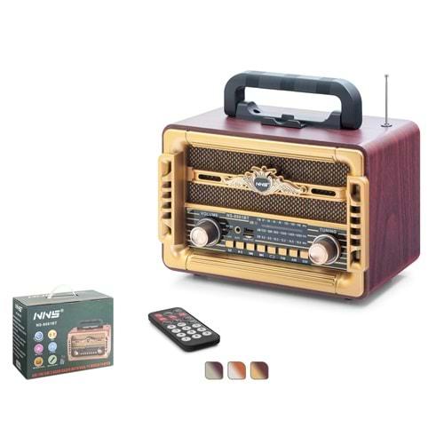 Nns Ns8081Bt Bluetooth Nostalji Speaker 280*141*210mm