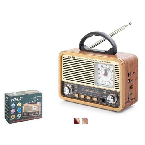 Nns Ns8898Bt Bluetooth Nostalji Speaker 200*102*145Mm