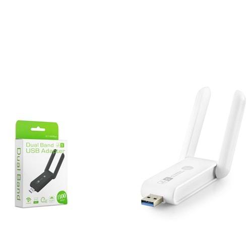 PIX-LINK UAC15 USB WIFI ADAPTOR AC650 DUAL ANTEN 2.4GHz&5GHz RTL8812BU