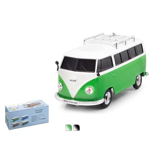 Hadron Ws266Bt Bluetooth Speaker Classic Minibus Car