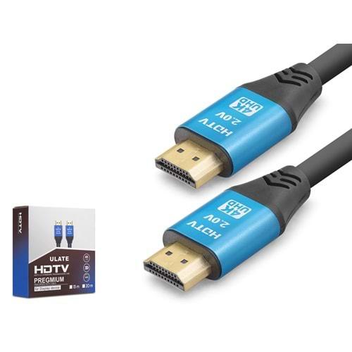 Nodar Xy6013 Hdmi Kablo Pvc 4K Od8.0 19+1 15M Siyah