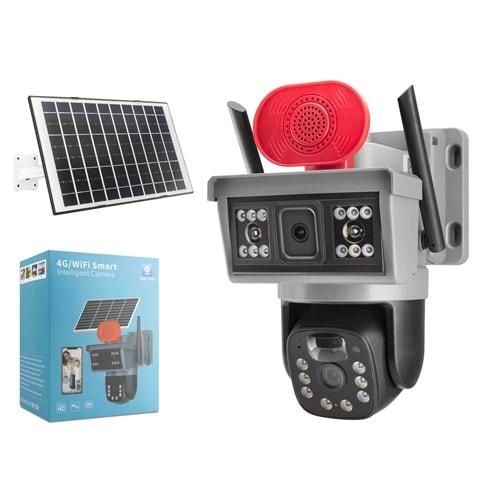 X5-Tech Yt-15G Solar 4G Kamera 2*3Mp Lens V380