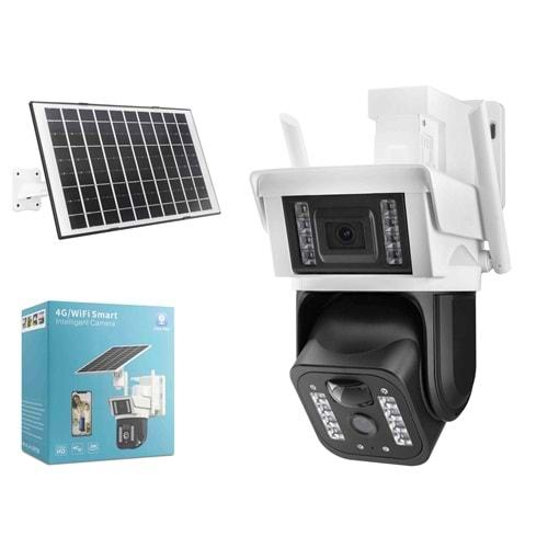 X5-Tech Yt-33Ai Solar Wifi Kamera 2*3Mp Lens V380